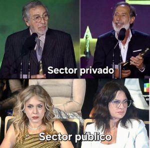 PARTY POOPERS AT «MARTÍN FIERRO» AWARDS